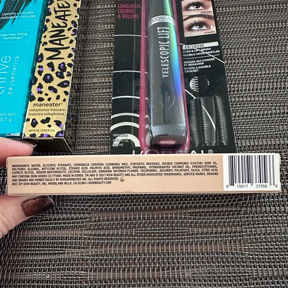 Mascara Bundle (Thrive Causemetics, Tarte, KKW Beauty, L’Oreal)